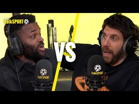 Andy Goldstein CLASHES With Darren Bent Over The Super Bowl Calling It A 'PANTOMIME!'👀😤😬