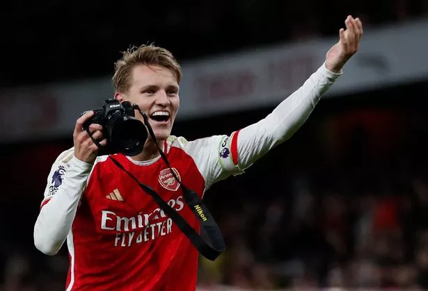 Martin Odegaard delivered a picture perfect performance for Arsenal on Sunday afternoon.
