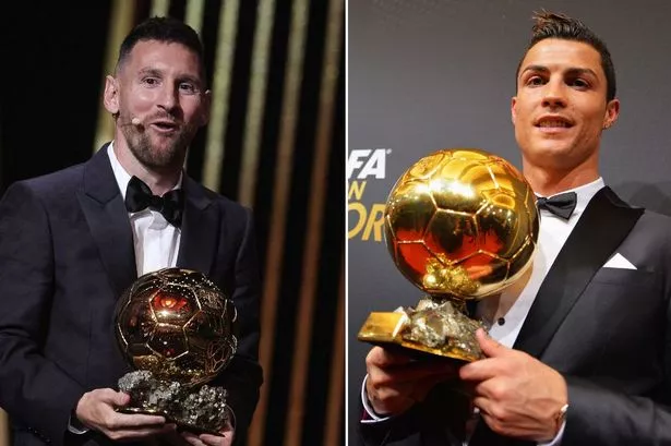 Messi and Ronaldo have given away Ballon d'Or trophies for different reasons