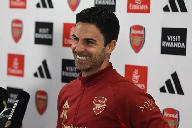 Mikel Arteta jokes Arsenal duo have been "sharing wives" since public bust-up