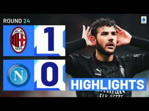 MILAN-NAPOLI 1-0 | HIGHLIGHTS | Theo Hernandez edges Napoli at San Siro | Serie A 2023/24