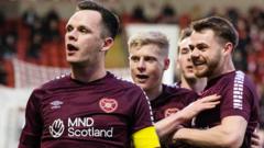 Shankland shines as Hearts ease past Airdrie