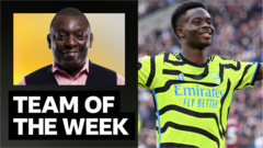 Who has looked imperious? Garth Crooks' Team of the Week